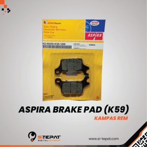 ASPIRA BRAKE PAD (K59) VARIO 125/150 ESP