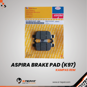 ASPIRA BRAKE PAD (K97) PCX, ADV