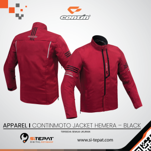 CONTINMOTO JACKET HEMERA – RED – L