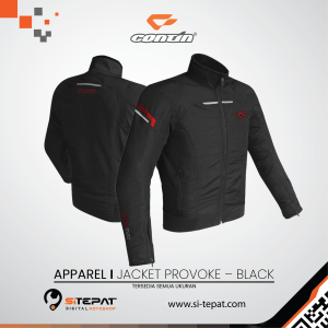 CONTINMOTO JACKET PROVOKE – BLACK- M