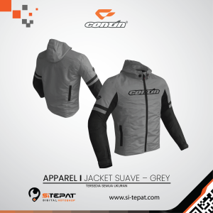 CONTINMOTO JACKET SUAVE – GREY- M
