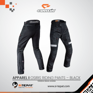 CONTINMOTO OSIRIS RIDING PANTS – BLACK – L