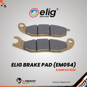 ELIG BRAKE PAD (EM054) ALL NEW PCX 150 &160 ABS, ADV 150 ABS, CRF 150L