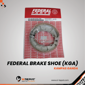FEDERAL BRAKE SHOE (KGA) BEAT,VARIO, SPACY, SCOOPY