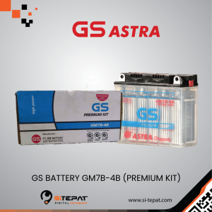GS BATTERY GM7B-4B (PREMIUM KIT)