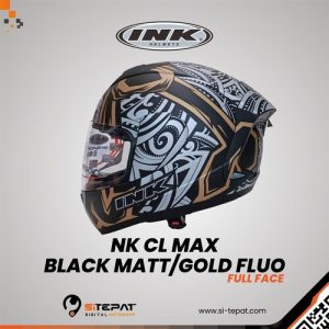 INK CL MAX – BLACK MATT/ GOLD FLUO L