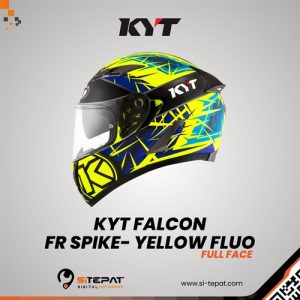 KYT FALCON FR SPIKE – YELLOW FLUO L