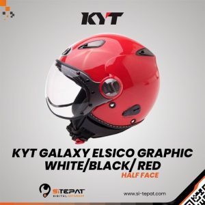 KYT GALAXY ELSICO SOLID – FIRE RED L