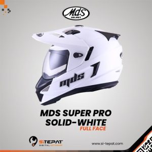 MDS SUPER PRO SOLID – WHITE M