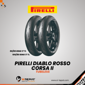 PIRELLI DIABLO ROSSO CORSA II 100/80-17 TL