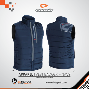 CONTINMOTO VEST BADGER – BLACK – M