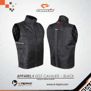 CONTINMOTO VEST CAVALIER – BLACK – L