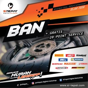 GANTI BAN PLUS 20 POINT SERVICE