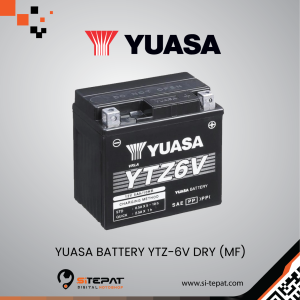 YUASA BATTERY YTZ-6V DRY (MF)